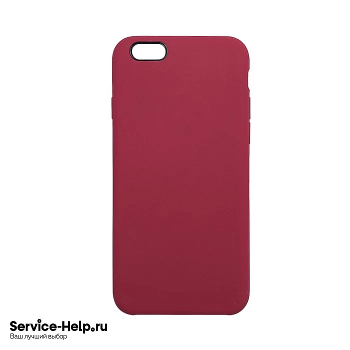 Чехол Silicone Case для iPhone 6 / 6S (пурпурный) без логотипа №36 COPY AAA+* купить оптом рис 1