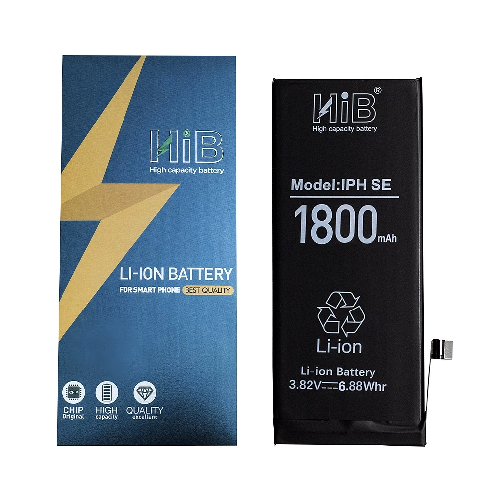 Аккумулятор для iPhone SE с повышенной ёмкостью (1800 mAh) "HIB" Original купить оптом
