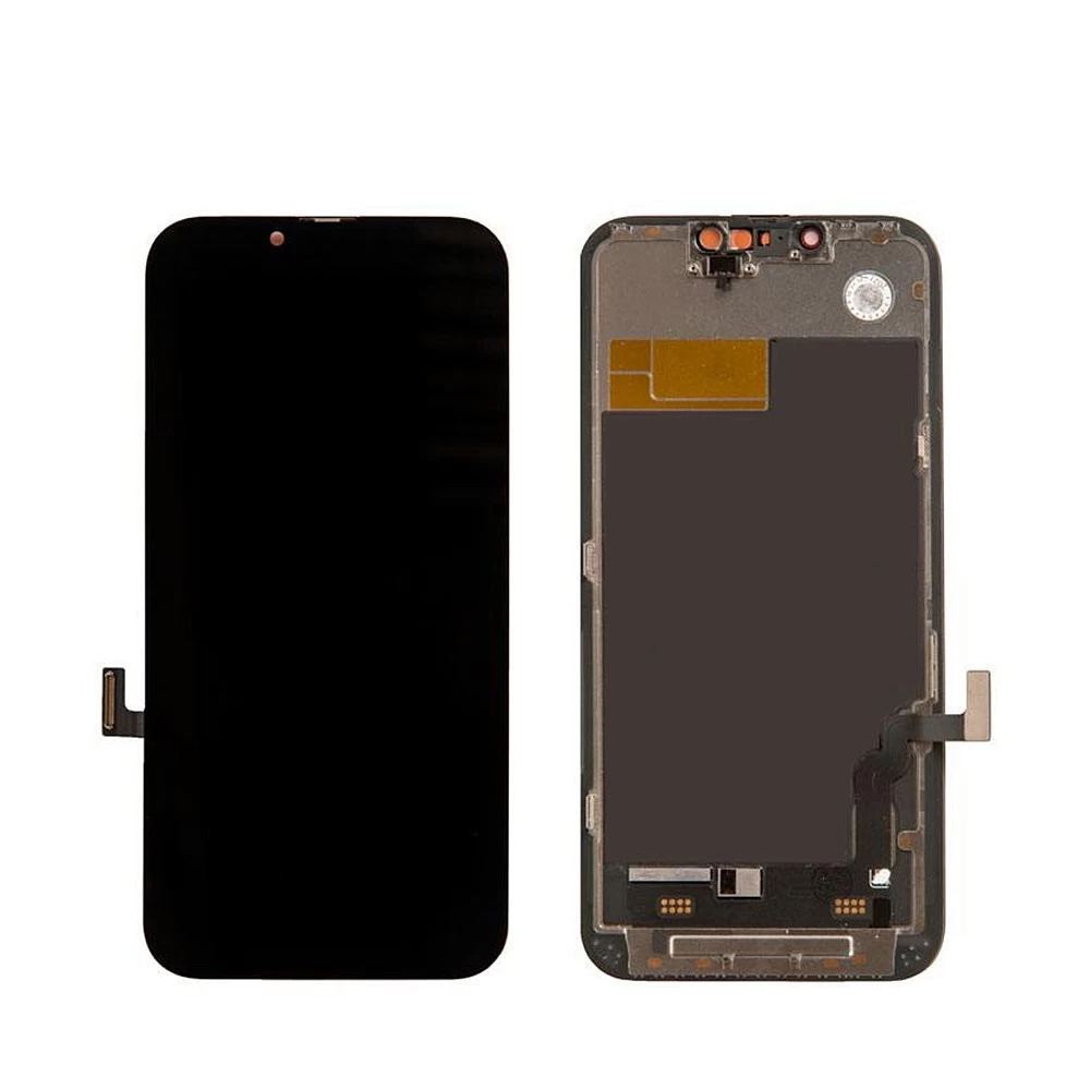 Дисплей для iPhone 13 в сборе с тачскрином (чёрный) HARD OLED "GX" купить оптом рис 2