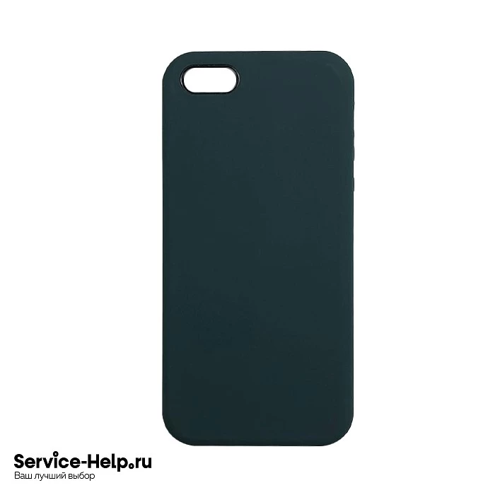 Чехол Silicone Case для iPhone 5 / 5S / SE (зелёный мох) №49 COPY AAA+* купить оптом