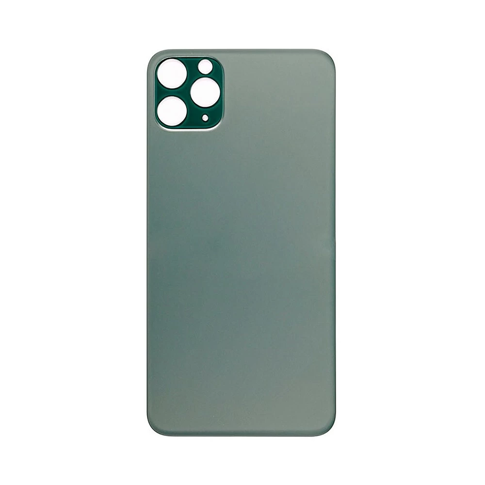 Задняя крышка для iPhone 11 PRO (зелёный) (ув. вырез камеры) + (СЕ) + логотип ORIG Завод купить оптом