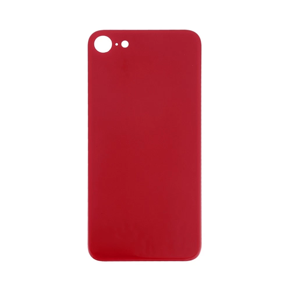 Задняя крышка для iPhone SE 2020 (красный) (ув. вырез камеры) + (СЕ) + логотип ORIG завод купить оптом