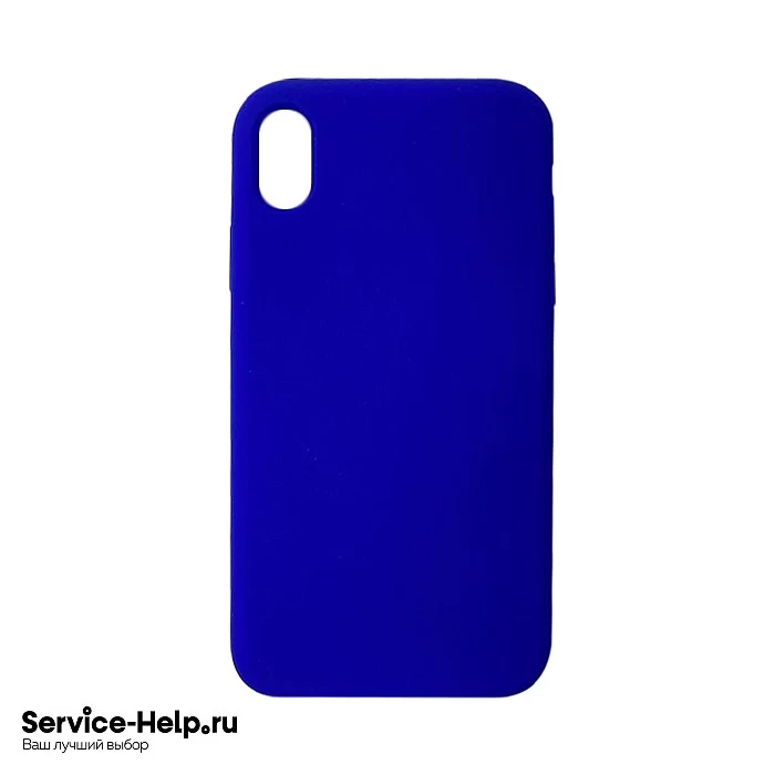 Чехол Silicone Case для iPhone XR (ультра синий) без логотипа №40 COPY AAA+* купить оптом