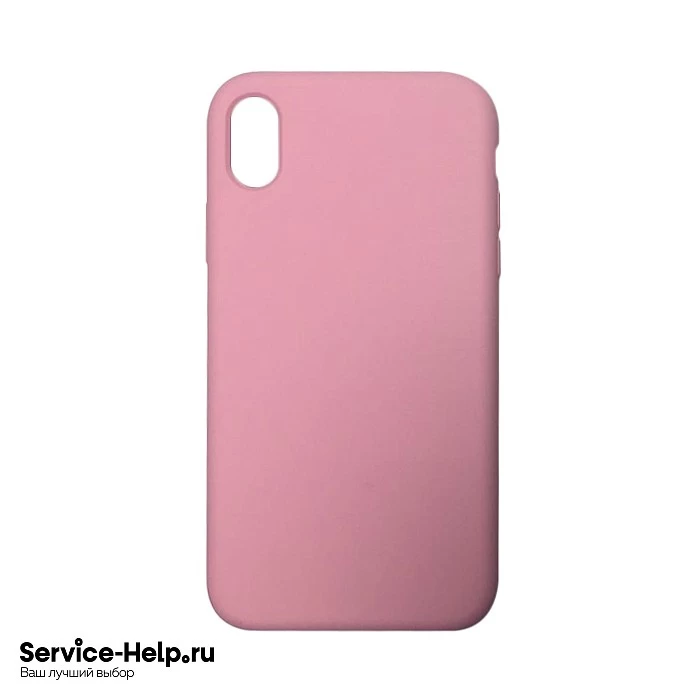 Чехол Silicone Case для iPhone XR (розовый) без логотипа №6 COPY AAA+* купить оптом