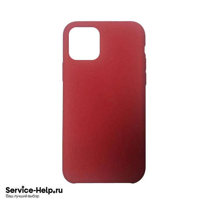 Чехол Silicone Case для iPhone 11 PRO MAX (красный) №2 ORIG Завод* купить оптом рис 1