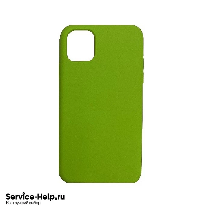 Чехол Silicone Case для iPhone 11 PRO (лаймовый зелёный) без логотипа №31 COPY AAA+ * купить оптом