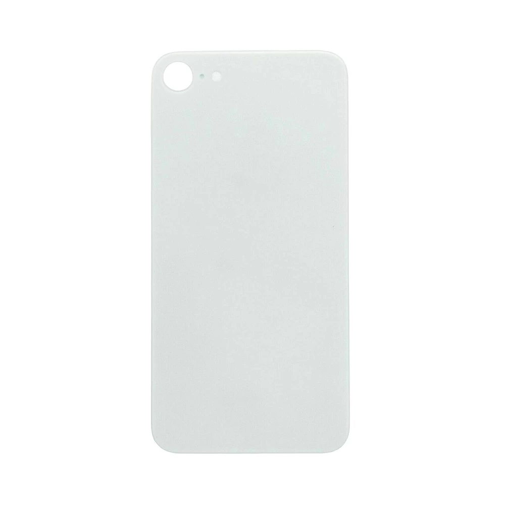 Задняя крышка для iPhone 8 (белый) (ув. вырез камеры) + (СЕ) + логотип ORIG Завод купить оптом