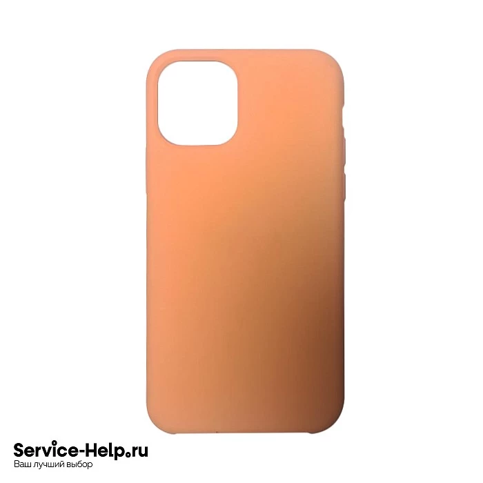 Чехол Silicone Case для iPhone 12 Mini (розовый персик) закрытый низ без логотипа №27 COPY AAA+* купить оптом рис 1