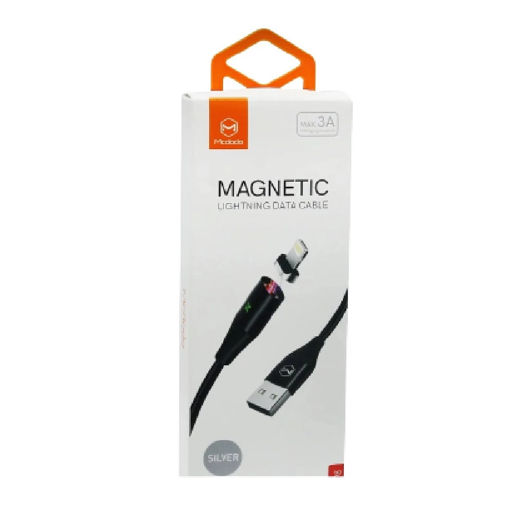 Кабель Type-C - USB (CA-6441) "MAGNETIC" 4А длина 1,2м (серебро)*  купить оптом рис 2