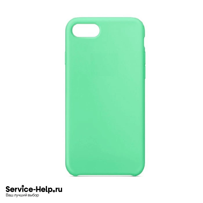 Чехол Silicone Case для iPhone 7 / 8 (весенний зелёный) без логотипа №50 COPY AAA+* купить оптом рис 1