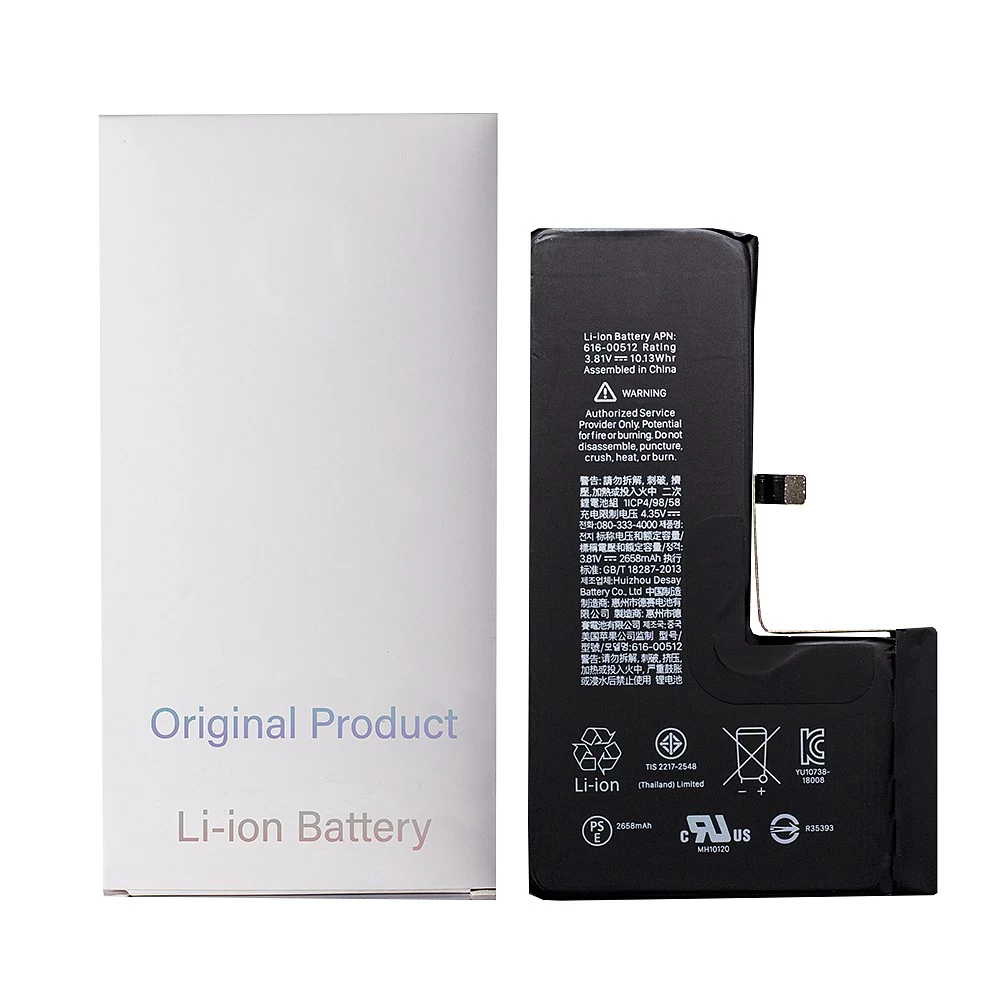 Аккумулятор для iPhone XS Orig Chip "Desay" (восстановленный оригинал) купить оптом