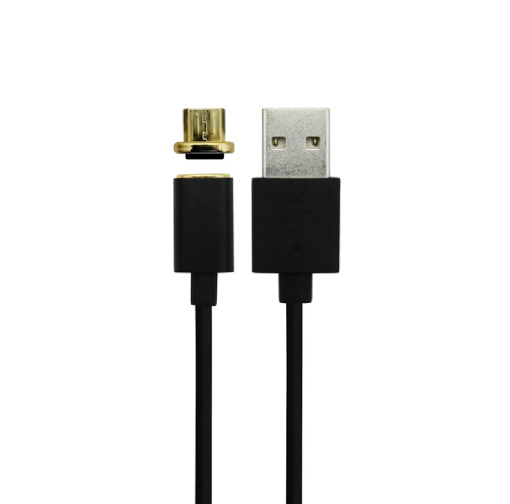 Кабель Micro USB - USB (CA-5480) "MAGNETIC" 4А длина 1,5м (чёрный) * купить оптом рис 2