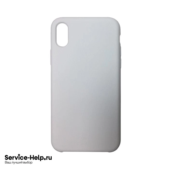 Чехол Silicone Case для iPhone X / XS (белый) без логотипа №9 COPY AAA+* купить оптом