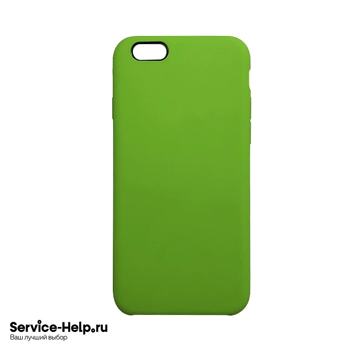 Чехол Silicone Case для iPhone 6 Plus / 6S Plus (лаймовый зелёный) №31 COPY AAA+* купить оптом рис 1