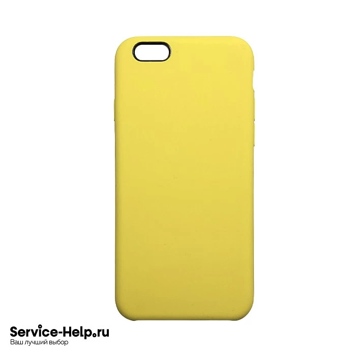 Чехол Silicone Case для iPhone 6 / 6S (жёлтый) без логотипа №4 COPY AAA+* купить оптом