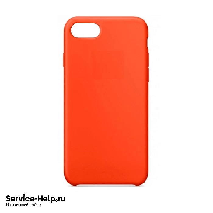Чехол Silicone Case для iPhone 7 / 8 (оранжевый) без логотипа №13 COPY AAA+* купить оптом рис 1