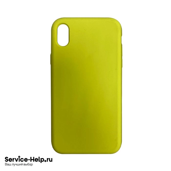 Чехол Silicone Case для iPhone XR (жёлтый неон) №32 COPY AAA+ купить оптом