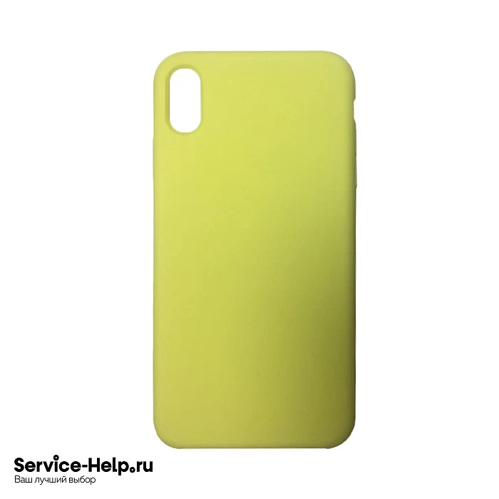 Чехол Silicone Case для iPhone XR (жёлтый неон) без логотипа №32 COPY AAA+* купить оптом