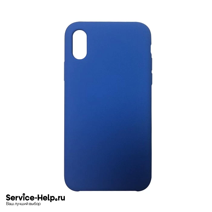 Чехол Silicone Case для iPhone XR (сине-голубой) №3 COPY AAA+ купить оптом рис 1