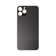 Задняя крышка для iPhone 13 PRO (чёрный) (ув. вырез камеры) + (СЕ) + логотип ORIG Завод - Service-Help.ru