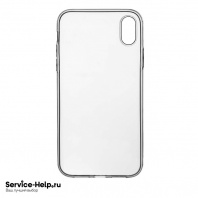 Чехол Silicone Case для iPhone XR (глянцевый прозрачный) ORIG Завод - Service-Help.ru