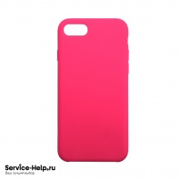 Чехол Silicone Case для iPhone 7 / 8 (кислотно-розовый) без логотипа №47 COPY AAA+ - Service-Help.ru