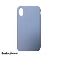 Чехол Silicone Case для iPhone XS MAX (васильковый) №18 ORIG Завод* - Service-Help.ru