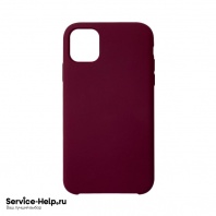Чехол Silicone Case для iPhone 11 PRO MAX (гранатовый) №11 ORIG Завод* - Service-Help.ru