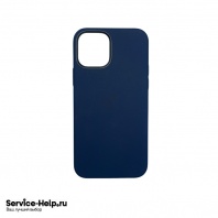 Чехол Silicone Case для iPhone 12 PRO MAX (с анимацией) (синий кобальт) №3 ORIG Завод - Service-Help.ru