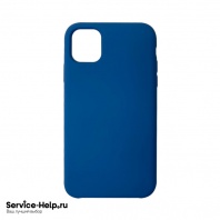 Чехол Silicone Case для iPhone 12 Mini (морская волна) закрытый низ без логотипа №35 COPY AAA+* - Service-Help.ru