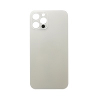 Задняя крышка для iPhone 12 PRO MAX (белый) (ув. вырез камеры) + (СЕ) + логотип ORIG Завод - Service-Help.ru