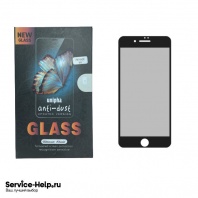 Стекло защитное антишпион для iPhone 6/6S (чёрный)* - Service-Help.ru
