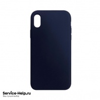 Чехол Silicone Case для iPhone XR (синий кобальт) без логотипа №8 COPY AAA+* - Service-Help.ru