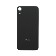 Задняя крышка для iPhone XR (чёрный) (ув. вырез камеры) + (СЕ) + логотип ORIG Завод - Service-Help.ru
