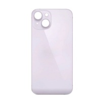 Задняя крышка для iPhone 14 (фиолетовый) (ув. вырез камеры) + (СЕ) + логотип ORIG Завод - Service-Help.ru