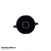 Кнопка HOME для iPhone 4S (толкатель) (чёрный) COPY AAA+* - Service-Help.ru