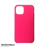 Чехол Silicone Case для iPhone 12 Mini (кислотно-розовый) закрытый низ без логотипа №47 COPY AAA+* - Service-Help.ru