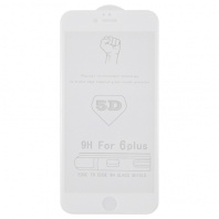 Стекло защитное 6D для iPhone 6 Plus/6S Plus (белый)* - Service-Help.ru