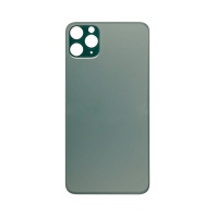 Задняя крышка для iPhone 11 PRO MAX (зелёный) (ув. вырез камеры) + (СЕ) + логотип ORIG Завод - Service-Help.ru