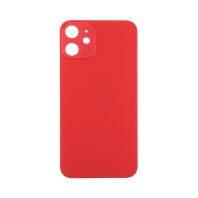 Задняя крышка для iPhone 12 (красный) (ув. вырез камеры) + (СЕ) + логотип ORIG Завод - Service-Help.ru