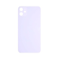 Задняя крышка для iPhone 11 (фиолетовый) (ув. вырез камеры) + (СЕ) + логотип ORIG Завод - Service-Help.ru