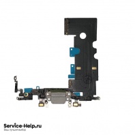Нижний шлейф (разъём зарядки) для iPhone 8 (белый) COPY AAA+ - Service-Help.ru