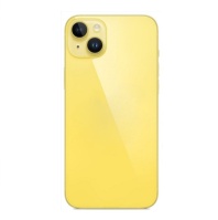 Задняя крышка для iPhone 14 Plus (жёлтый) (ув. вырез камеры) + (СЕ) + логотип ORIG Завод - Service-Help.ru