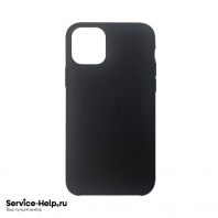 Чехол Silicone Case для iPhone 12 Mini (чёрный) закрытый низ без логотипа №18 COPY АAA+* - Service-Help.ru