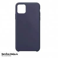 Чехол Silicone Case для iPhone 12 Mini (тёмно-синий) закрытый низ №20 COPY AAA+ - Service-Help.ru