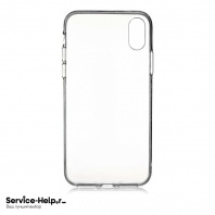 Чехол Silicone Case для iPhone X / XS (глянцевый прозрачный) ORIG Завод - Service-Help.ru