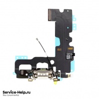 Нижний шлейф (разъём зарядки) для iPhone 7 (белый) ORIG 1 в 1 - Service-Help.ru