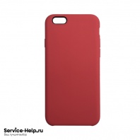 Чехол Silicone Case для iPhone 6 / 6S (красный) без логотипа №14 COPY AAA+ - Service-Help.ru
