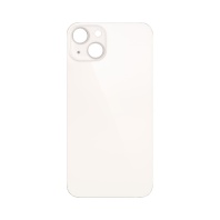 Задняя крышка для iPhone 13 Mini (белый) (ув. вырез камеры) + (СЕ) + логотип ORIG Завод - Service-Help.ru