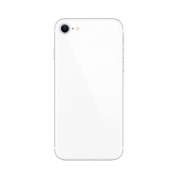 Корпус для iPhone SE 2020 (белый) (криво приклеена рамка) ORIG Завод (CE) + логотип - Service-Help.ru